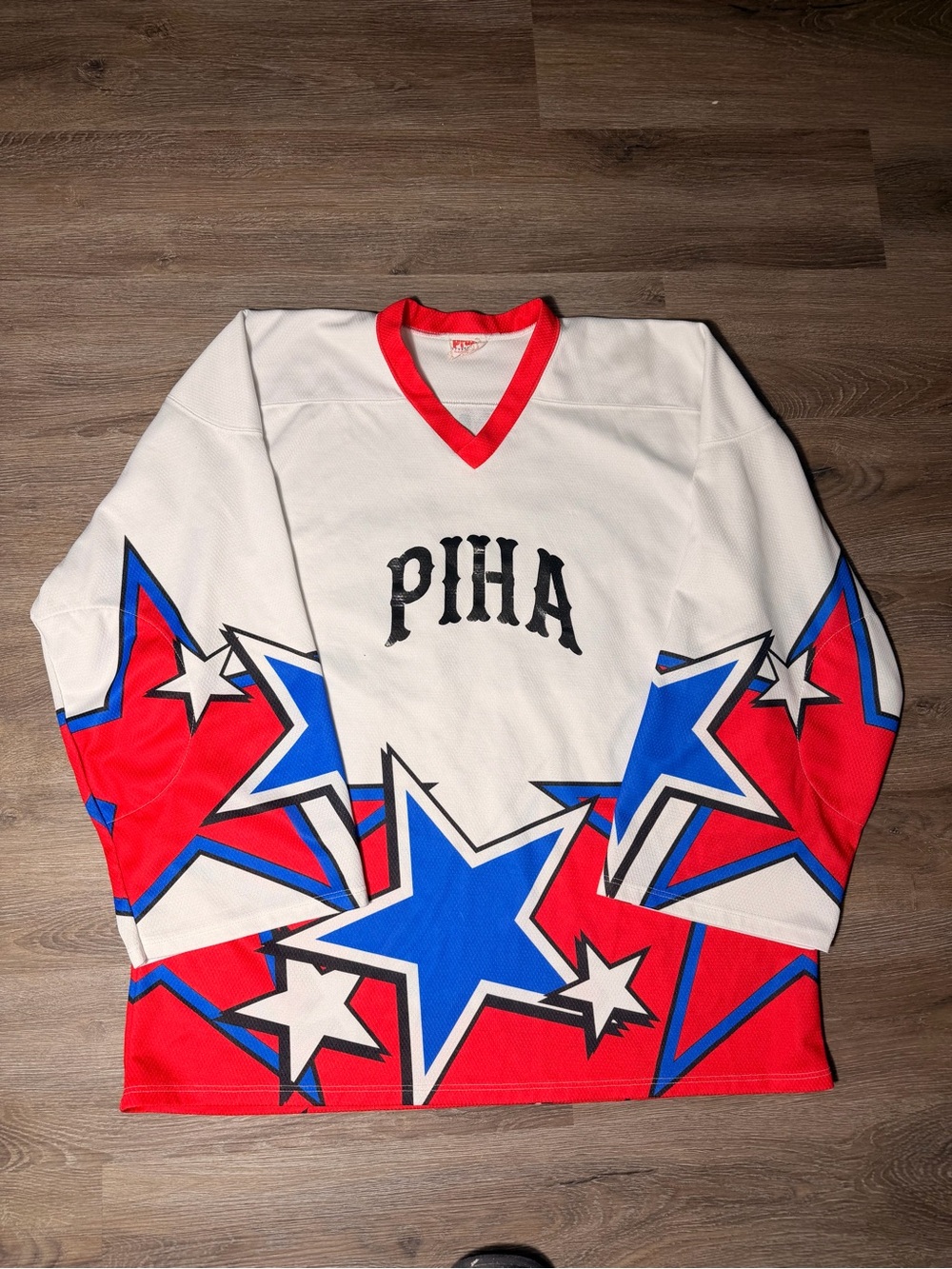 Vintage 90’s PIHA Pro Lacrosse Authentic Projoy Jersey Size 3X